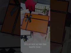 Karton opakowania pudełko prezent pudełko luksusowe papierowe pudełko prezent z łukiem do odzieży