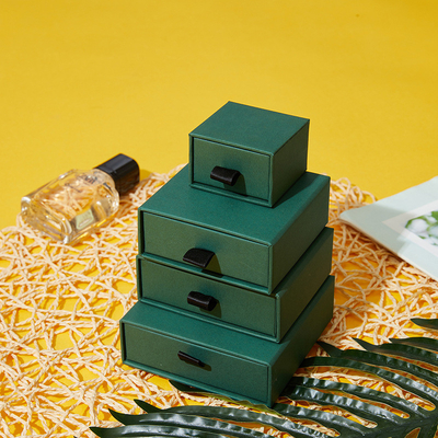 OEM Bulk Luxury Gift Kartonowe pudełka papierowe do opakowań biżuterii z wkładką aksamitną