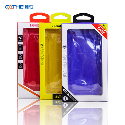 Dostosuj Pantone Mobile Case Pudełko do pakowania Przezroczysty wyświetlacz