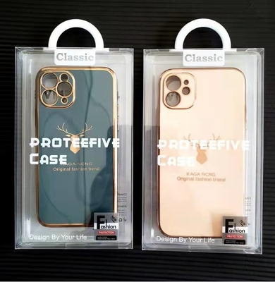 PVC Przejrzystość opakowania pudełko papierowe logo na zamówienie pudełko opakowania telefon