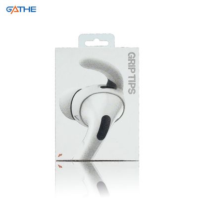 OEM białe składane Elektroniczne pudełko kartonowe do słuchawek opakowania papierowe pudełka z uchwytem