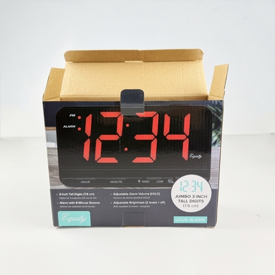 Wytwórcy komponentów elektronicznych Opakowanie Pudełko Artystyczny Papier Glossy Do Cyfrowego Alarmu LED