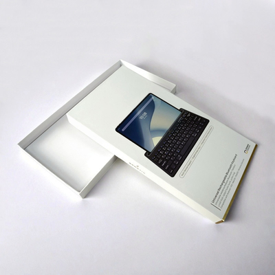 Niestandardowe logo Laptop Komputer Kartonowy Pudełko Papierowe Pudełko Opakowania Pokrywka I Pudełko Podstawowe Do Bezprzewodowej Klawiatury Ipad