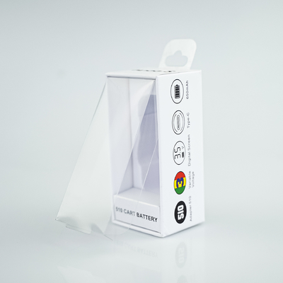 Przejrzyste okno z folii PVC, ładowarka do telefonów samochodowych elektrycznych, o lekkiej konstrukcji i złotym/srebrnym wykończeniu powierzchniowym