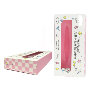 Kolorowe Tajemnicze Pudełko Niespodzianka Do Opakowań Kosmetyków Zabawek Prezentów Dla Dzieci Papierowe Pudełko Z Zamkiem Błyskawicznym Do Lakieru Do Paznokci