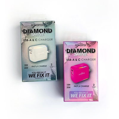 Fabryka Laserowa srebrna składana skrzynka do ładowania głowicy USB Kabel ładowania opakowanie z hakem do sklepu detalicznego