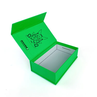 Customized CMYK Color Printed Flip Top Magnetic Closure Earphone Packaging Box for TWS Earbuds